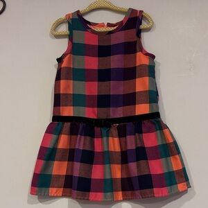 Ruum Multicolor Plaid Sleeveless Dress